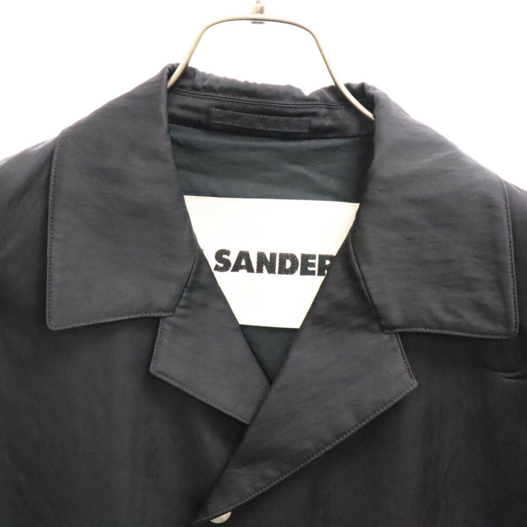 Jil Sander(ジルサンダー)のJIL SANDER ジルサンダー 20SS ライト ステンカラーコート ロングコート ネイビー JSMQ431044MQ39060001 メンズのジャケット/アウター(ステンカラーコート)の商品写真