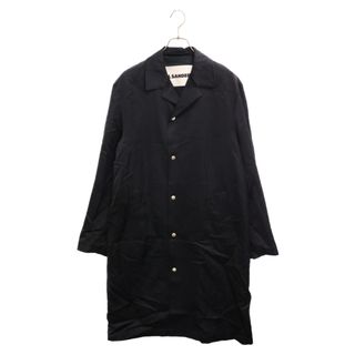 ジルサンダー(Jil Sander)のJIL SANDER ジルサンダー 20SS ライト ステンカラーコート ロングコート ネイビー JSMQ431044MQ39060001(ステンカラーコート)