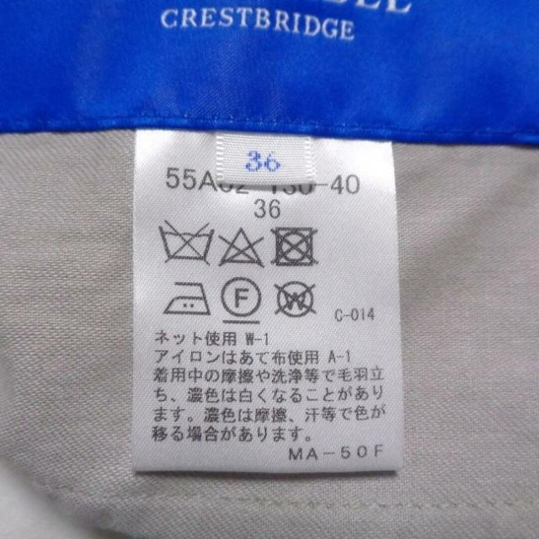 BLUE LABEL CRESTBRIDGE(ブルーレーベルクレストブリッジ)のBLUE LABEL CRESTBRIDGE(ブルーレーベルクレストブリッジ) コート サイズ36 S レディース - グレーベージュ×ピンク×マルチ 長袖/チェック柄/リバーシブル/春/秋 レディースのジャケット/アウター(その他)の商品写真