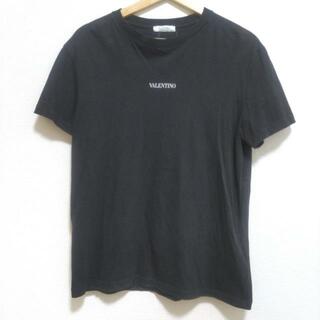 VALENTINO(バレンチノ) 半袖Tシャツ サイズXS レディース美品  - 黒×白 クルーネック 綿