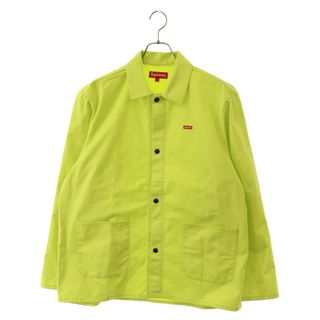 シュプリーム(Supreme)のSUPREME シュプリーム 19SS Small Box Shop Jacket スモールボックス ショップジャケット コーチジャケット ブルゾン ライムグリーン(フライトジャケット)