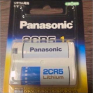 パナソニック(Panasonic)のパナソニック カメラ用リチウム電池 6V 1個入 2CR-5(その他)