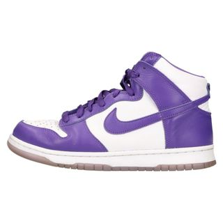 ナイキ(NIKE)のNIKE ナイキ WMNS DUNK HI SP DC5382-100 ウィメンズ ダンク ハイ SP ハイカットスニーカー シューズ パープル US11.5/28.5cm(スニーカー)