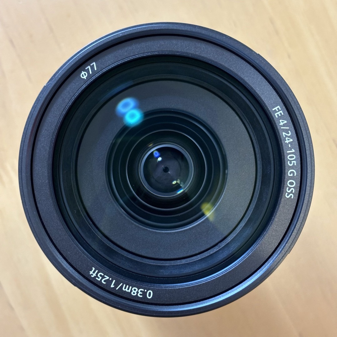 SONY(ソニー)の【美品】FE 24-105mm F4 G OSS SEL24105G スマホ/家電/カメラのカメラ(レンズ(ズーム))の商品写真