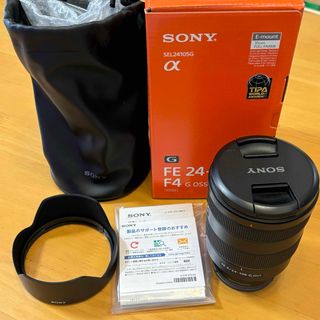 ソニー(SONY)の【美品】FE 24-105mm F4 G OSS SEL24105G(レンズ(ズーム))