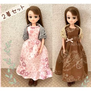 リカちゃん　服　2着セット　ハンドメイド品(人形)