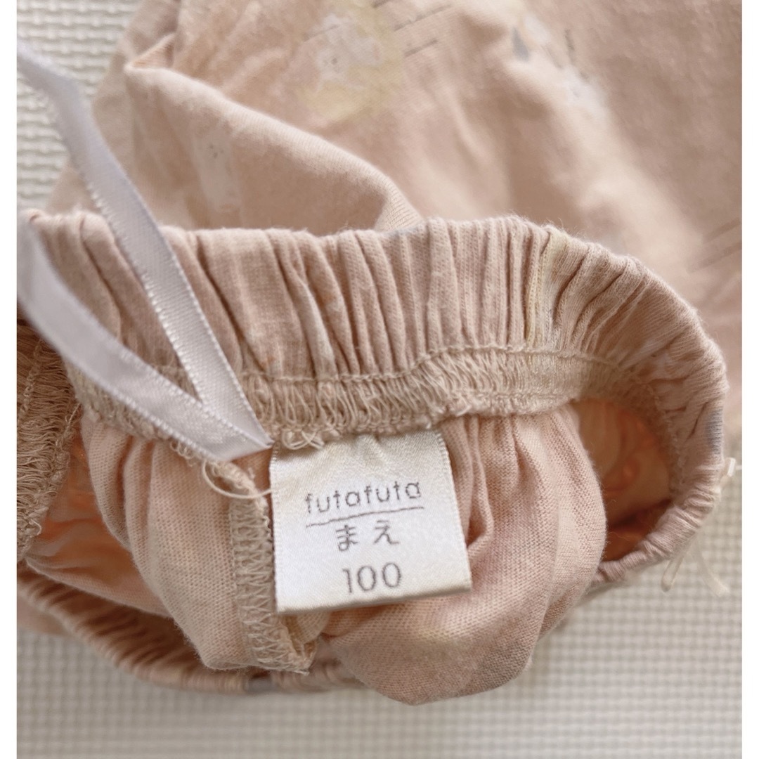 futafuta(フタフタ)のfutafuta フタフタ キッズ 半袖 パジャマ 100 キッズ/ベビー/マタニティのキッズ服女の子用(90cm~)(パジャマ)の商品写真