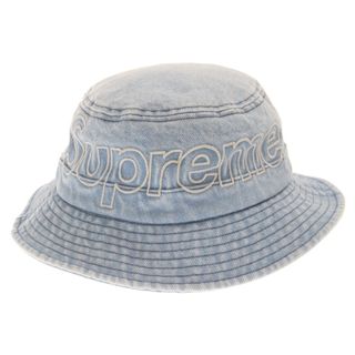 シュプリーム(Supreme)のSUPREME シュプリーム 23SS Outline Crusher アウトラインクラッシャー バケットハット インディゴブルー(ハット)