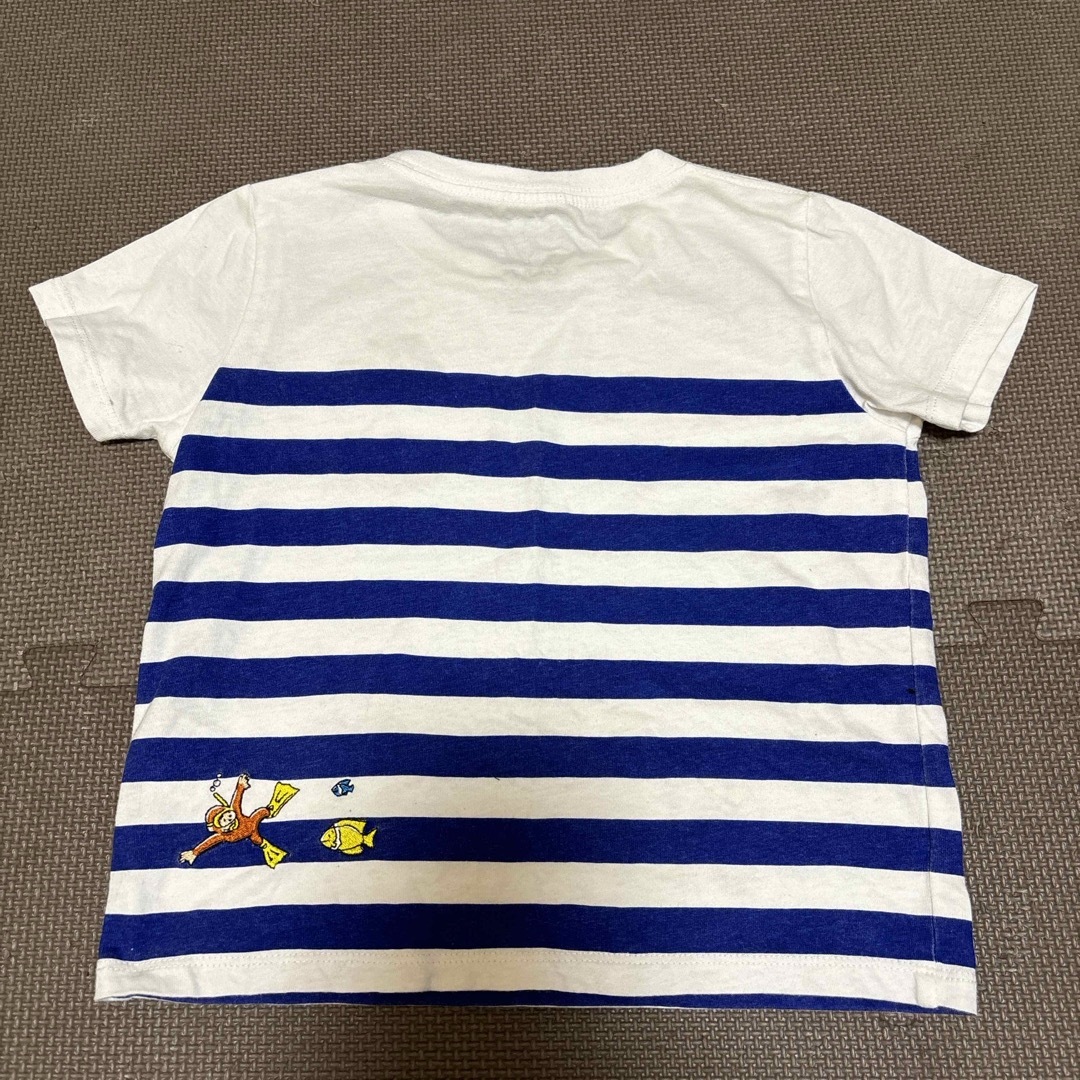 Graniph(グラニフ)の⚪︎ おさるのジョージ　グラニフ　110 キッズ/ベビー/マタニティのキッズ服男の子用(90cm~)(Tシャツ/カットソー)の商品写真