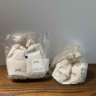 ソイル(SOIL)の【新品】soil ソイル ドライングサック 靴用 珪藻土 吸湿剤 消臭剤 (日用品/生活雑貨)