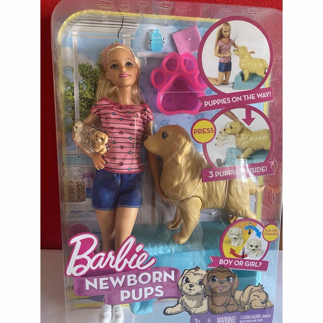 Barbie(バービー)のバービー　バービー人形　Barbie バービープレイセット エンタメ/ホビーのおもちゃ/ぬいぐるみ(キャラクターグッズ)の商品写真