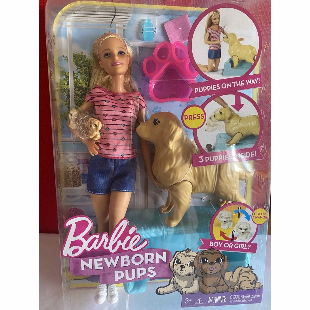 Barbie(バービー)のバービー　バービー人形　Barbie バービープレイセット エンタメ/ホビーのおもちゃ/ぬいぐるみ(キャラクターグッズ)の商品写真