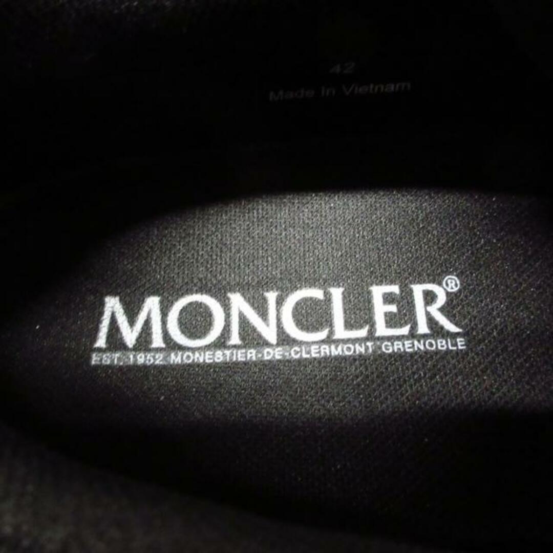 MONCLER(モンクレール)のMONCLER(モンクレール) スニーカー 42 メンズ Traigrip GTX ローカットスニーカー 黒×ダークグレー GORE-TEX ナイロン×レザー メンズの靴/シューズ(スニーカー)の商品写真