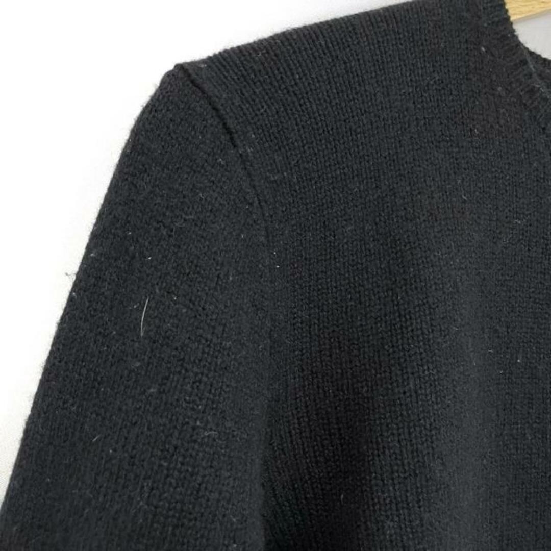 Ralph Lauren(ラルフローレン)のRalphLauren(ラルフローレン) カーディガン サイズ5F M レディース - 黒 長袖 ウール、カシミヤ レディースのトップス(カーディガン)の商品写真