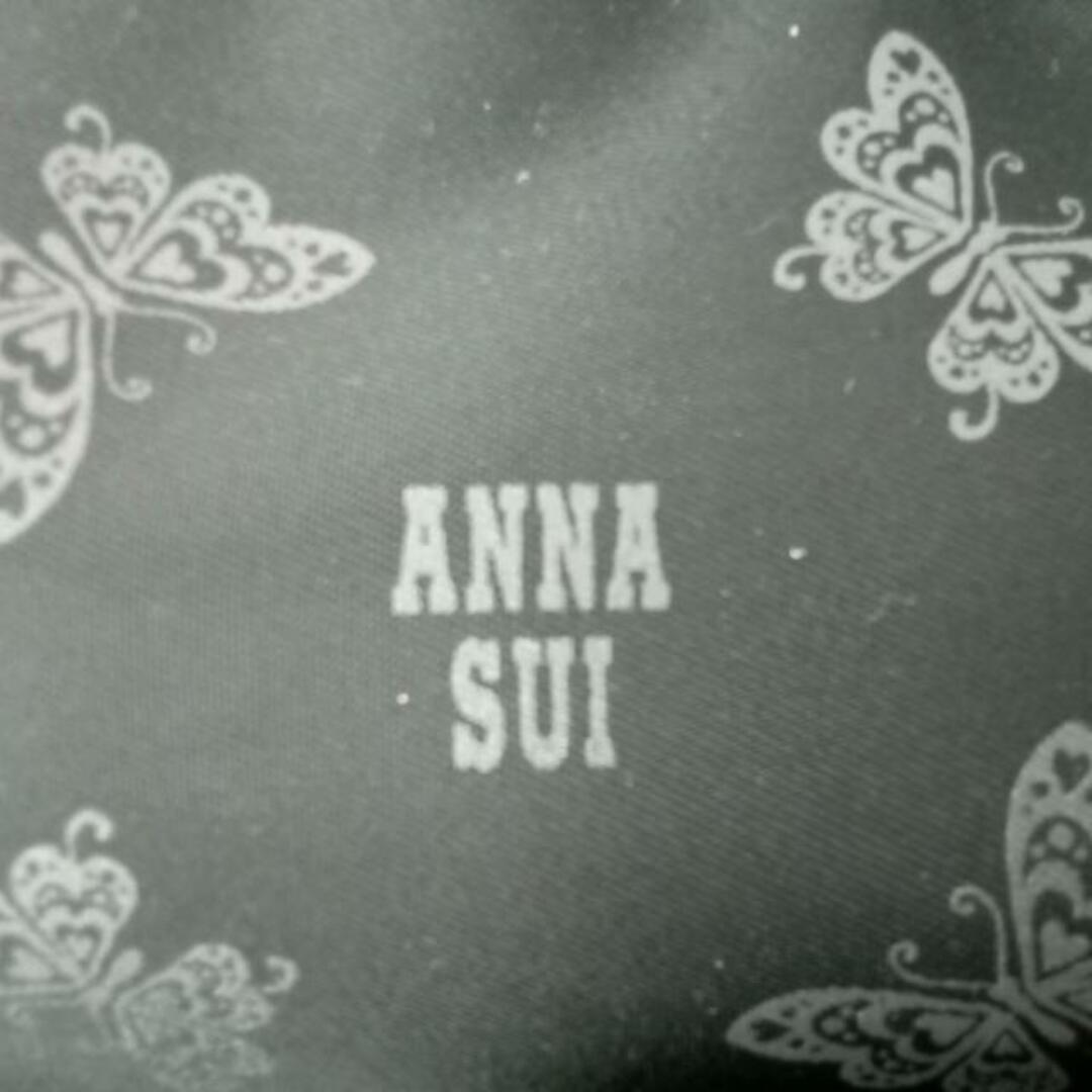 ANNA SUI(アナスイ)のANNA SUI(アナスイ) ハンドバッグ - ダークブラウン 型押し加工 レザー レディースのバッグ(ハンドバッグ)の商品写真