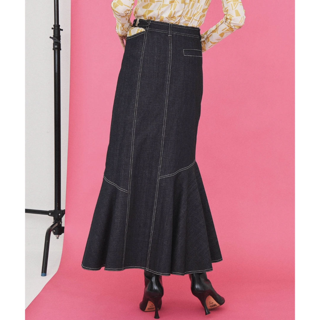 STUDIOUS(ステュディオス)の【未使用】INella イネラ　アシメカットロングスカート レディースのスカート(ロングスカート)の商品写真