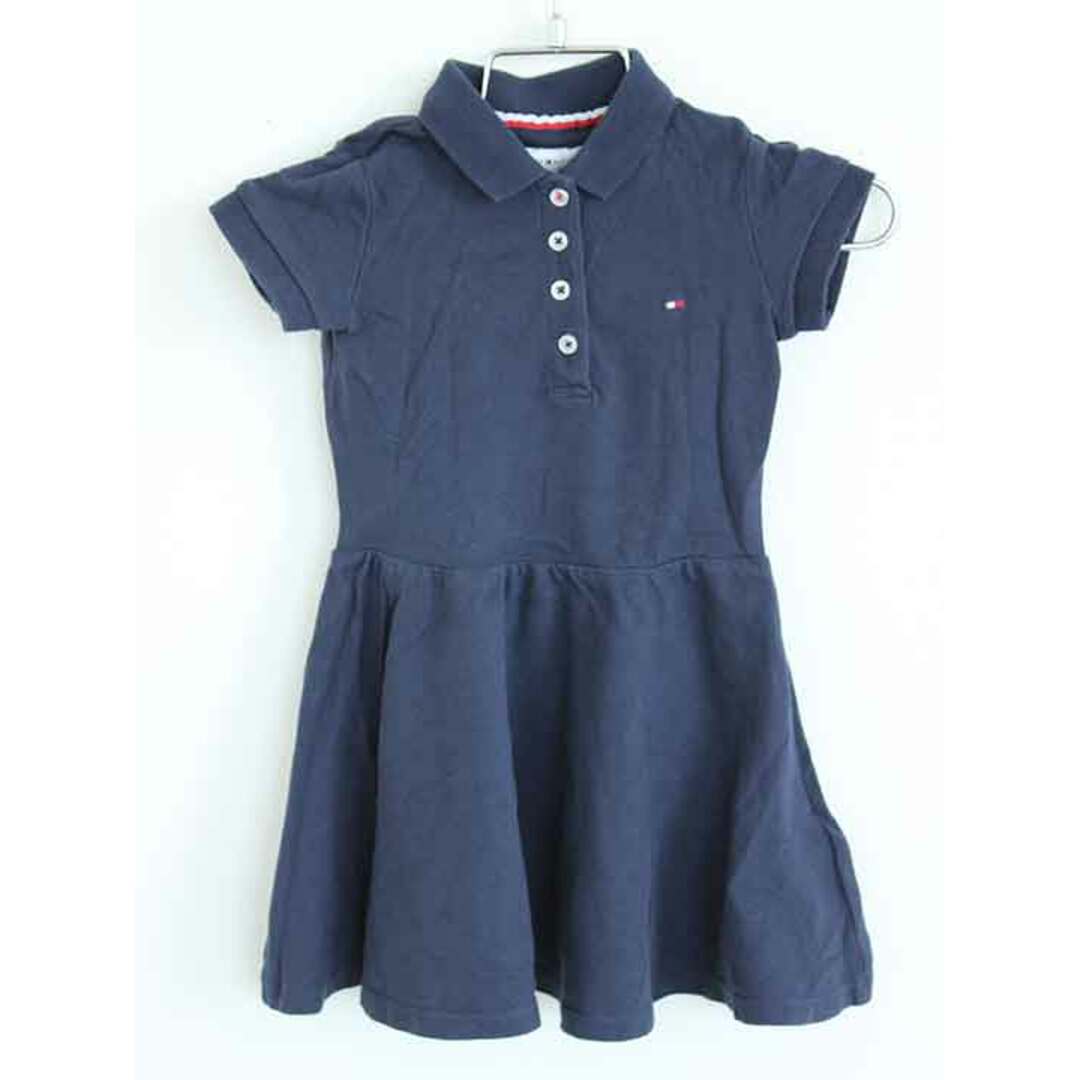 TOMMY HILFIGER(トミーヒルフィガー)の†トミーヒルフィガー/TOMMY HILFIGER†80cm 半袖ワンピース 紺【中古】子供服 キッズ kids ベビー服 baby 女の子 夏 215032 onepi キッズ/ベビー/マタニティのベビー服(~85cm)(ワンピース)の商品写真