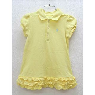 ラルフローレン(Ralph Lauren)の■ラルフローレン/Ralph Lauren■90cm 半袖ワンピース ライトイエロー【中古】子供服 キッズ kids ベビー服 baby 女の子 夏 507032 onepi(ワンピース)