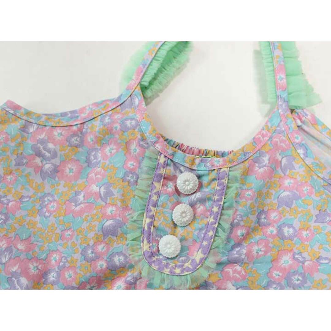 fafa(フェフェ)の☆フェフェ/fafa☆90cm ノースリーブワンピース ピンク系 【中古】子供服 キッズ kids ベビー服 baby 女の子 夏 035032 onepi キッズ/ベビー/マタニティのベビー服(~85cm)(ワンピース)の商品写真