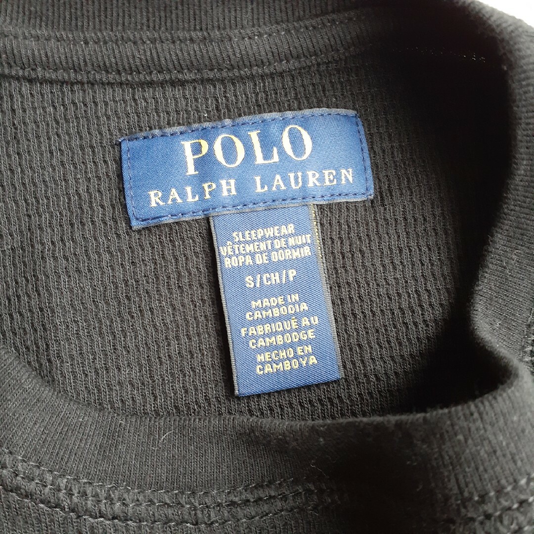 POLO RALPH LAUREN(ポロラルフローレン)のポロラルフローレン メンズ ロンT 長袖カットソー サーマル ワッフル ベア刺繍 メンズのトップス(Tシャツ/カットソー(七分/長袖))の商品写真