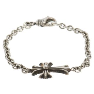 CHROME HEARTS クロムハーツ CHN TNY CH CRS/タイニーCHクロスチェーン シルバーブレスレット