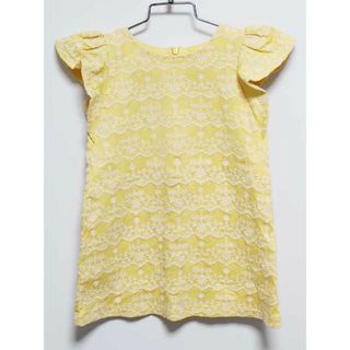 TOCCA BAMBINI - ‡トッカ/TOCCA BAMBINI‡90cm 半袖ワンピース/ノースリーブワンピース 黄色×白【中古】子供服 キッズ kids ベビー服 baby 女の子 夏 215032 onepi