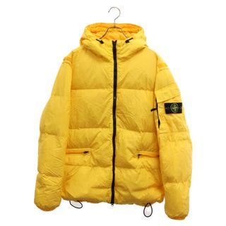 ストーンアイランド(STONE ISLAND)のSTONE ISLAND ストーンアイランド 22AW GARMENT DYED CRINKLE REPS R-NY DOWN フード ダウンジャケット イエロー 771540223(ダウンジャケット)