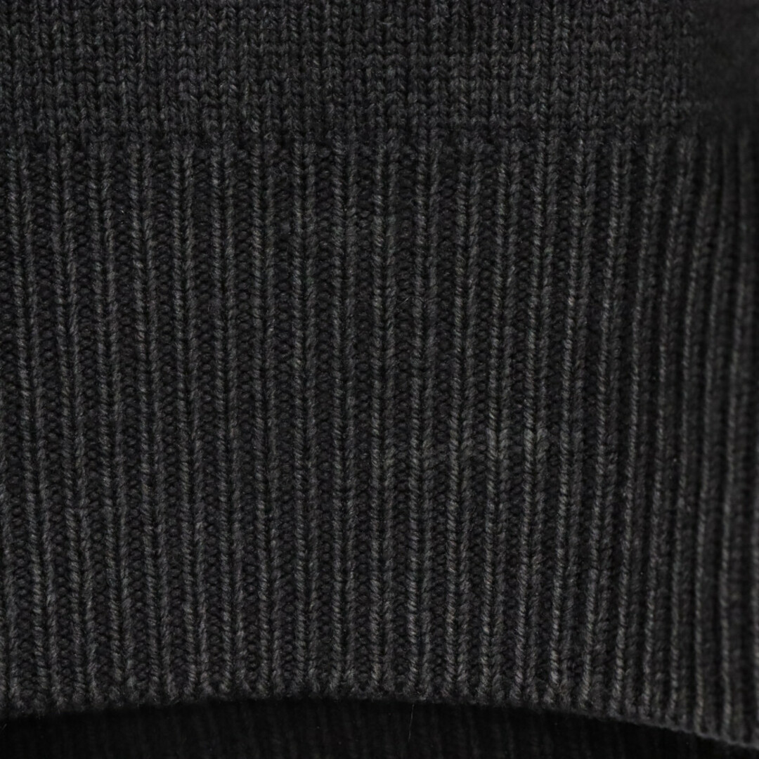 AURALEE(オーラリー)のAURALEE オーラリー 22AW FRENCH MERINO STONE WASHED KNIT P/O フレンチメリノ ストーンウォッシュド クルーネック ニットセーター グレー A21AP02SW メンズのトップス(ニット/セーター)の商品写真