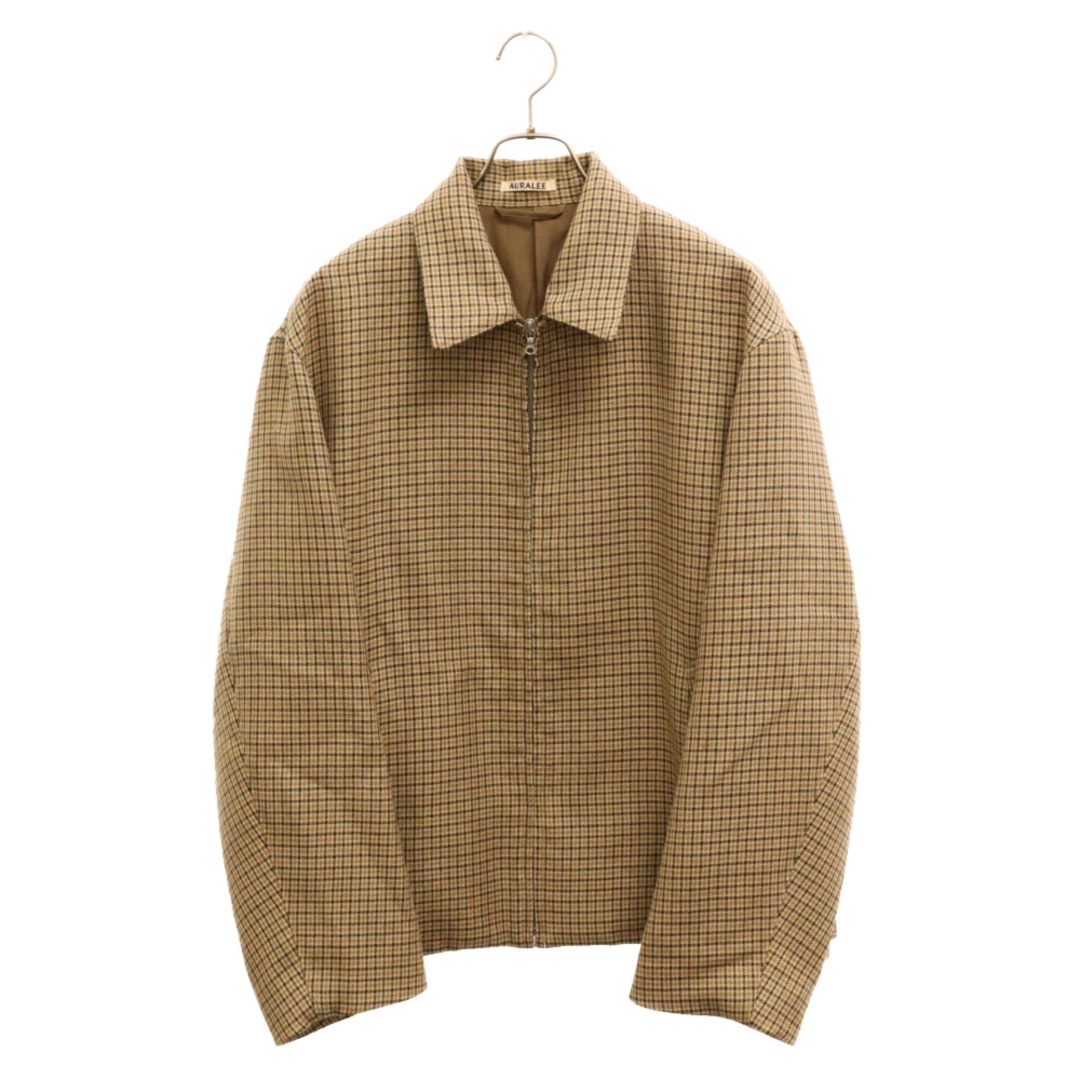 AURALEE 17AW ダブルフェイスチェックロングコート|ジャケット AURALEE 17AW ダブルフェイスチェックロングコート|ジャケット