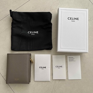 セリーヌ(celine)のCELINE セリーヌ コンパクトウォレット ペブル 二つ折り財布(財布)