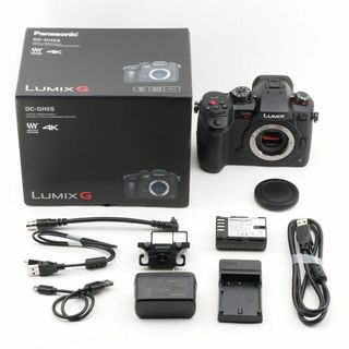 パナソニック(Panasonic)の【ショット数1003回】パナソニック ルミックス DC-GH5S-K(ビデオカメラ)