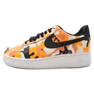 ナイキ(NIKE)のNIKE ナイキ AIR FORCE 1 '07 LV8エアフォース カモフラ柄 ローカットスニーカー US9.5/27.5cm イエロー 823511-800(スニーカー)