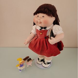 キャベツ人形 Cabbage Patch Kids ポ一セリン ド一ル(ぬいぐるみ)