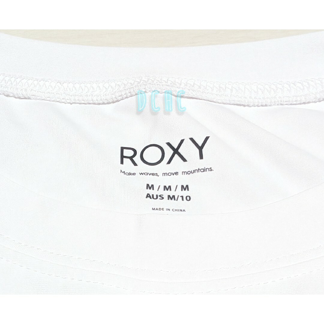 Roxy(ロキシー)の新品 【Ｍ】【ホワイト】ロキシー ロンＴ ラッシュガード レディースの水着/浴衣(水着)の商品写真