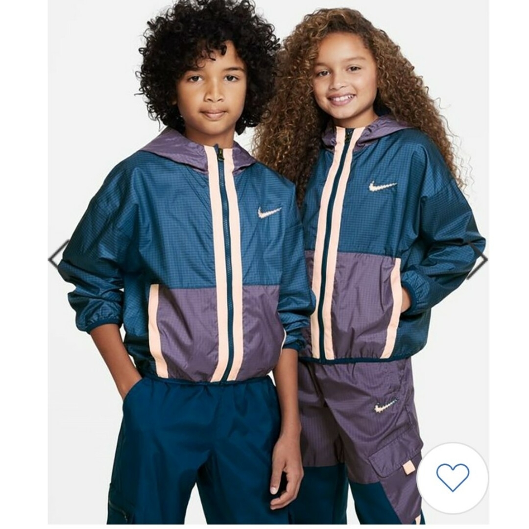 NIKE(ナイキ)のNIKE ナイキ ウーブン ジャケット ウインドブレーカー キッズ/ベビー/マタニティのキッズ服男の子用(90cm~)(ジャケット/上着)の商品写真