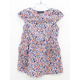 ■ベベ/BeBe■90cm 半袖ワンピース マルチカラー【中古】子供服 キッズ kids ベビー服 baby 女の子 夏 616032 onepi(ワンピース)