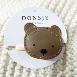 新品 ドンシェ Donsje ヘアゴム くま ベアー(その他)