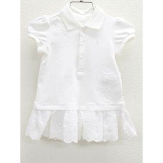 ラルフローレン(Ralph Lauren)の◇ラルフローレン/Ralph Lauren◇ 70cm 半袖ワンピース 白【中古】子供服 キッズ kids ベビー baby 女の子 夏 917022 onepi(ワンピース)