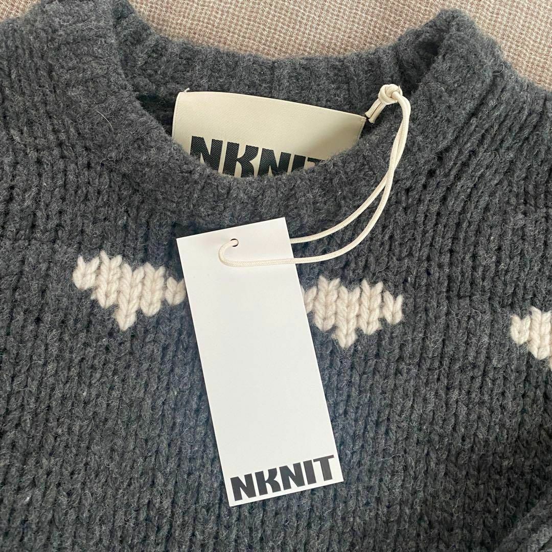 希少】NKNIT ンニット short pattern knit ハートニットの通販 希少】NKNIT ンニット short pattern knit ハートニットの通販