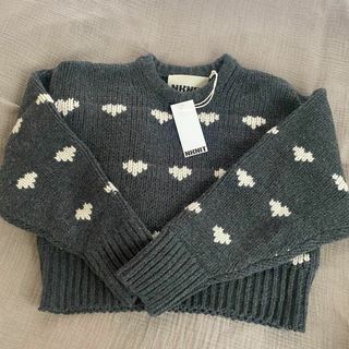 希少】NKNIT ンニット short pattern knit ハートニットの通販 希少】NKNIT ンニット short pattern knit ハートニットの通販