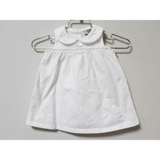 アルマーニ(Armani)の《アルマーニベビー/Armani baby》56cm ノースリーブワンピース 白 ブルマ付【中古】子供服 キッズ kids ベビー服 baby 女の子 夏 615032 onepi(ワンピース)