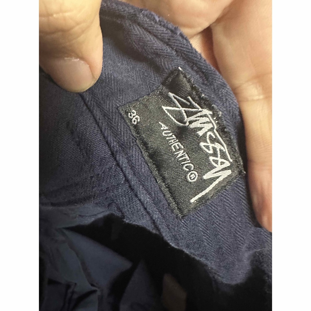 STUSSY - 00s OLD STUSSY リップストップ フライトパンツ 紺 36 STUSSY - 00s OLD STUSSY リップストップ フライトパンツ 紺 36