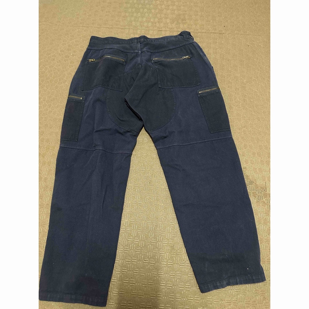STUSSY - 00s OLD STUSSY リップストップ フライトパンツ 紺 36 STUSSY - 00s OLD STUSSY リップストップ フライトパンツ 紺 36
