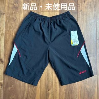 アシックス(asics)の【新品・未使用品　タグ付】　asics　アシックス　ハーフパンツ　サイズＯ(ウェア)