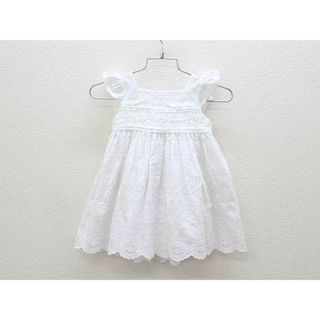 ラルフローレン(Ralph Lauren)の■ラルフローレン/Ralph Lauren■70cm ノースリーブワンピース 白【中古】子供服 キッズ kids ベビー服 baby 女の子 夏 526032 onepi(ワンピース)