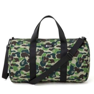 BAPE◆A BATHING APE／◆カモ迷彩ダッフルバッグ◆付録品ノベルティ