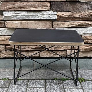 イームズ LTRT テーブル ローテーブル ミニテーブル サイドテーブル 黒/黒(ローテーブル)