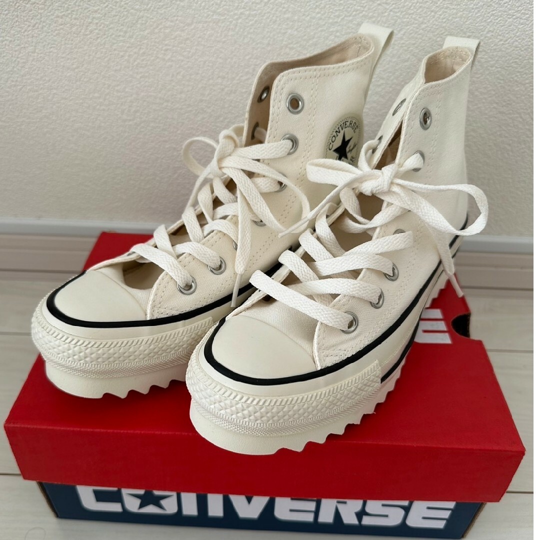 CONVERSE(コンバース)のコンバース ALLSTAR シャークソール ハイカットスニーカー  23.5cm レディースの靴/シューズ(スニーカー)の商品写真