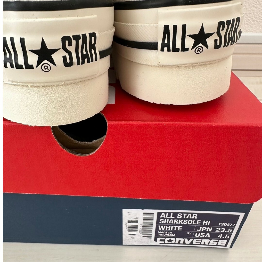 CONVERSE(コンバース)のコンバース ALLSTAR シャークソール ハイカットスニーカー  23.5cm レディースの靴/シューズ(スニーカー)の商品写真