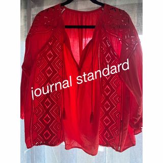 ジャーナルスタンダード(JOURNAL STANDARD)のjournal standard赤トップス⭐︎(シャツ/ブラウス(長袖/七分))